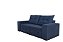 SOFA RETRATIL HAWAII 1.85m - AZUL - Imagem 4