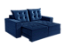 SOFA RECLINAVEL BARI 1.80 - AZUL/800 - Imagem 1