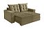 SOFA RECLINAVEL BARI 1.80 - CAPPUCCINO/813 - Imagem 1