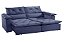 SOFA RETR IRON 180 - VEL AZUL/3040-07 - INNOVE - Imagem 1