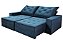 SOFA RETR BERLIM 2.10 TEC 800 AZUL - EVIDENCE - Imagem 1