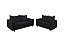 SOFA 3X2 LUG MOD 8100 - VEL PRETO (10) - BOARETO - Imagem 1