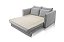 SOFA CAMA NORONHA LINHO CINZA/507 - JC ESTOFADOS - Imagem 4