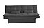 SOFA CAMA BAU SF.5840 BUZIOS/21 VEL CINZA 2303/A - LUXURY - Imagem 1