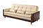 SOFA CAMA SF.5820 VIENA LINHO BEGE 306B/KOR MAR/2239 - LUXUR - Imagem 1