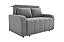 SOFA CAMA AMORA LINHO CINZA/487 - MATRIX - Imagem 1