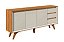 BUFFET VERTEX 3PTA 3 GAV 180CM NAT/OFF - MAVAULAR - Imagem 1