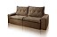 SOFA RETR LORETO 180CM VEL MARROM/524 - JC ESTOF - Imagem 1