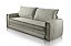 SOFA CAMA MALDIVAS VEL CAPUCCINO/525  - JC ESTOF * - Imagem 1
