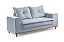 SOFA CAPARAO/3075 2 LUG LIN CINZA/2114 - LUFER - Imagem 1
