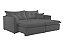 SOFA RETR SF.3740 LISBOA 180CM S/CX LINHO CINZA/470 - EST TE - Imagem 3