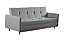 SOFA CAMA BAU IRIS LINHO CINZA/B02 - NOBLY - Imagem 1