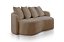SOFA ORGAN PARATY 1.85 MARROM/524 - JC EST - Imagem 2