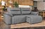 SOFA RETR SICILIA 270 VEL CINZA/CHUMBO - BEST HOUSE - Imagem 2