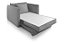 SOFA CAMA SOLTEIRO NORONHA LIN CINZA/566 - JC ESTOF - Imagem 3
