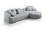 SOFA CHAISE MALTA 2 MOD 300 BCL CINZA/512 - JC ESTOF - Imagem 1