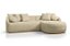 SOFA CHAISE MALTA 2 MOD 300 LIN BEGE/564 - JC ESTOF - Imagem 2