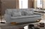 SOFA CAMA CANNES LIN CINZA/2501 - LUXURY - Imagem 4