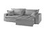 SOFA RETR S/CX BAU MESSIMA LIN CINZA/2501 - LUXURY - Imagem 2