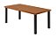 MESA ATHENAS 200 TP MAD TUBO PRETO - PAONANDA - Imagem 1