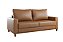 SOFA LIVING PALAZZO/FELICIA 180 CORINO DURANGO/MARROM -VIERO - Imagem 1