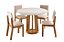 CJ MESA VERSALHES RED 90 C/4 CAD BELLA MEL/OFF BRONZE -VIERO - Imagem 1