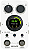 Pedal Looper Estéreo c/ 300 Min de Gravação, Drum Machine Inteligente e AI Band Technology – MOOER GL100 - Imagem 1