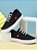 Tênis Casual Voe Classic - Preto Solado Branco - Imagem 2
