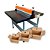 Kit Fábrica de Caixas Fechamento 4 Abas - Corte e Vinco Elétrica de 100cm + 3 Facas de Caixas P, M e G - Imagem 1