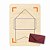 Faca de Corte e Vinco Envelope Convite Mod 1 - Folha A4 - Imagem 1