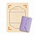 Faca de Corte e Vinco Envelope Convite Mod 6 - Folha A4 - Imagem 1