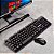 CONJUNTO CONTENDO TECLADO E MOUSE DE PLASTICO COM FIO - Imagem 3