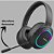HEADSET FONE HEADPHONE BT GAMING HEADSET COM RGB COM MICROFONE REMOVIVEL K25 - Imagem 5