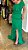 VESTIDO VISCOSE LONGO VERDE BANDEIRA M - Imagem 1