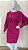 VESTIDO ROSA MANGA BUFANTE G - Imagem 1