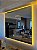 Espelho LED Flutuante com Iluminação Ambiente - Imagem 2