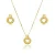 CONJUNTO JOLIE BANHADO A OURO 18K - Imagem 1