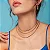 CHOKER LAMINADA FITA BANHADO A OURO 18K - Imagem 1