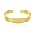 CHOCKER RIGIDA LUXOR BANHADO A OURO 18K - Imagem 3