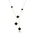 COLAR TREVO BLACK ETERNITY BANHADO A OURO 18K - Imagem 3