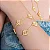 PULSEIRA TREVO CLASSIC 18MM BANHADO A OURO 18K - Imagem 1