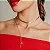 CHOKER CORRENTE CONTÍNUA BANHADO A OURO 18K - Imagem 3