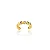 PIERCING COLORIDO EM ZIRGÔNIAS BANHADO A OURO 18K - Imagem 1