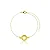 PULSEIRA ONE ANEL VOLTAS BANHADA A OURO 18K - Imagem 1