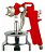 PISTOLA ALTA PRO 1000ML CH PP-22 RED CHIAPERINI - Imagem 1