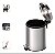 Lixeira Tramontina Inox 5L com Pedal–Balde Interno Removível - Imagem 1