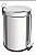Lixeira Tramontina Inox 3L C/ Pedal–Balde Interno Removível - Imagem 1