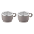 Xicaras Para Café/chá Inox Tramontina Gray 2 Peças 80ml - Imagem 1