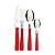 FAQUEIRO INOX 24PC NEW K VERMELHO TRAMONTINA - Imagem 5