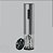 Saca-Rolhas Elétrico Inox Mimo Style com Cortador de Lacre e Cabo USB – 2 Peças | 20x4,5x4,5cm - Imagem 1